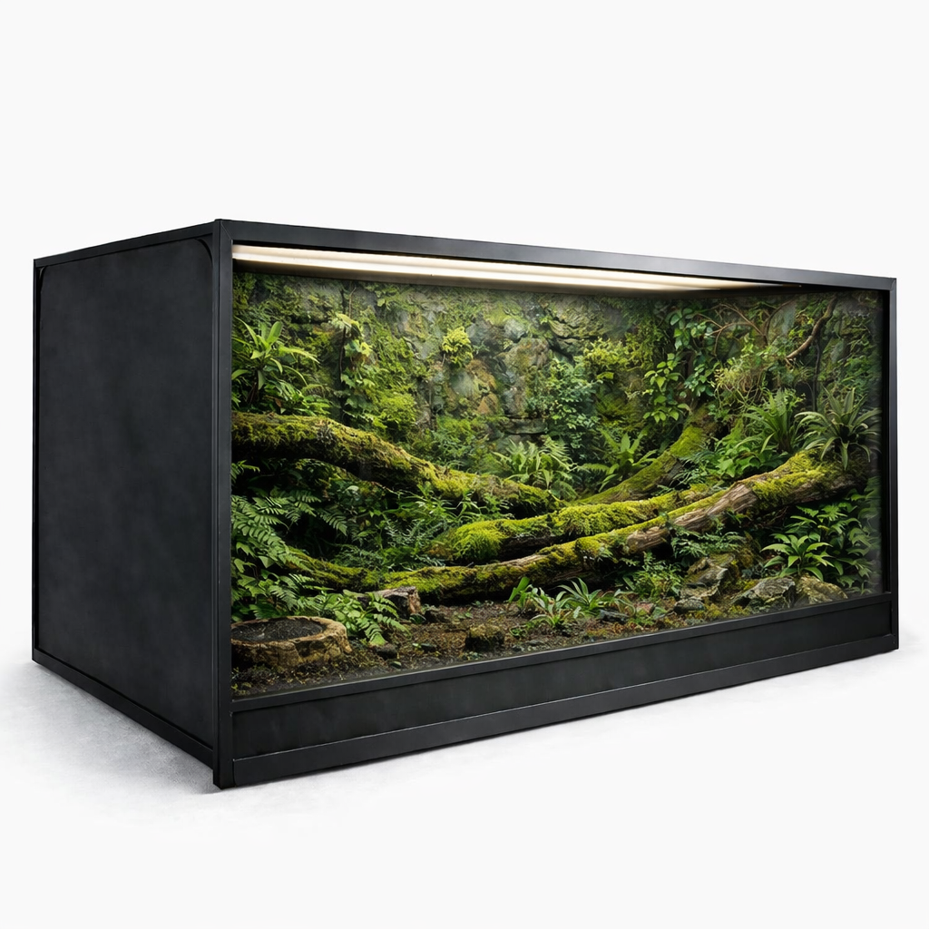 Vivarium 48" Sliding Door Reptile Terrariums (4'x2')