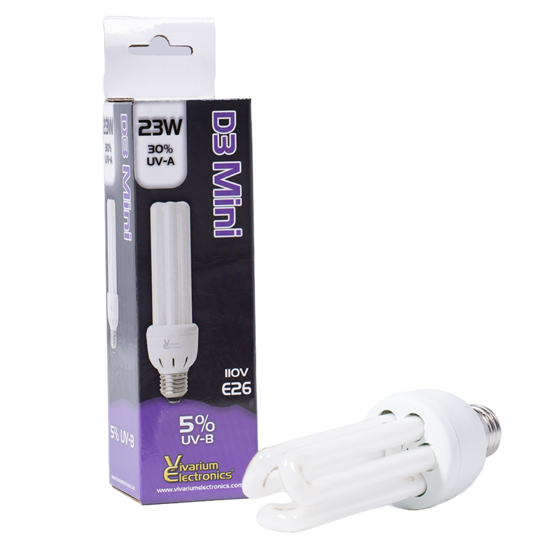 Vivarium Electronics D3 UVB Compact Bulbs