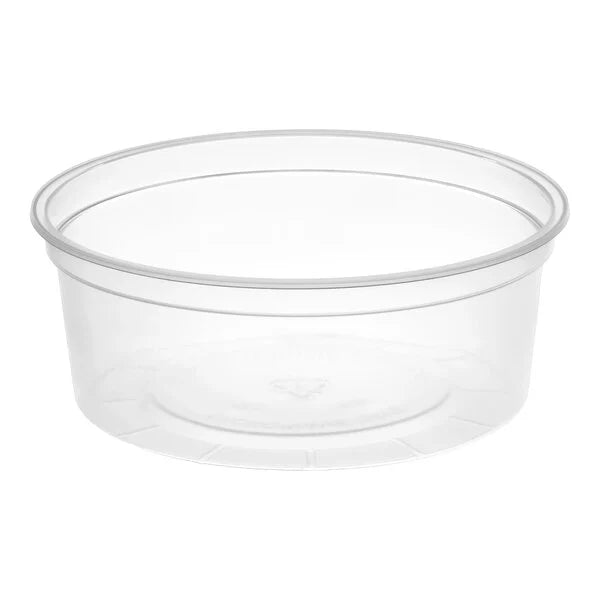Clear Deli Cups, 50 Pack (CPU)