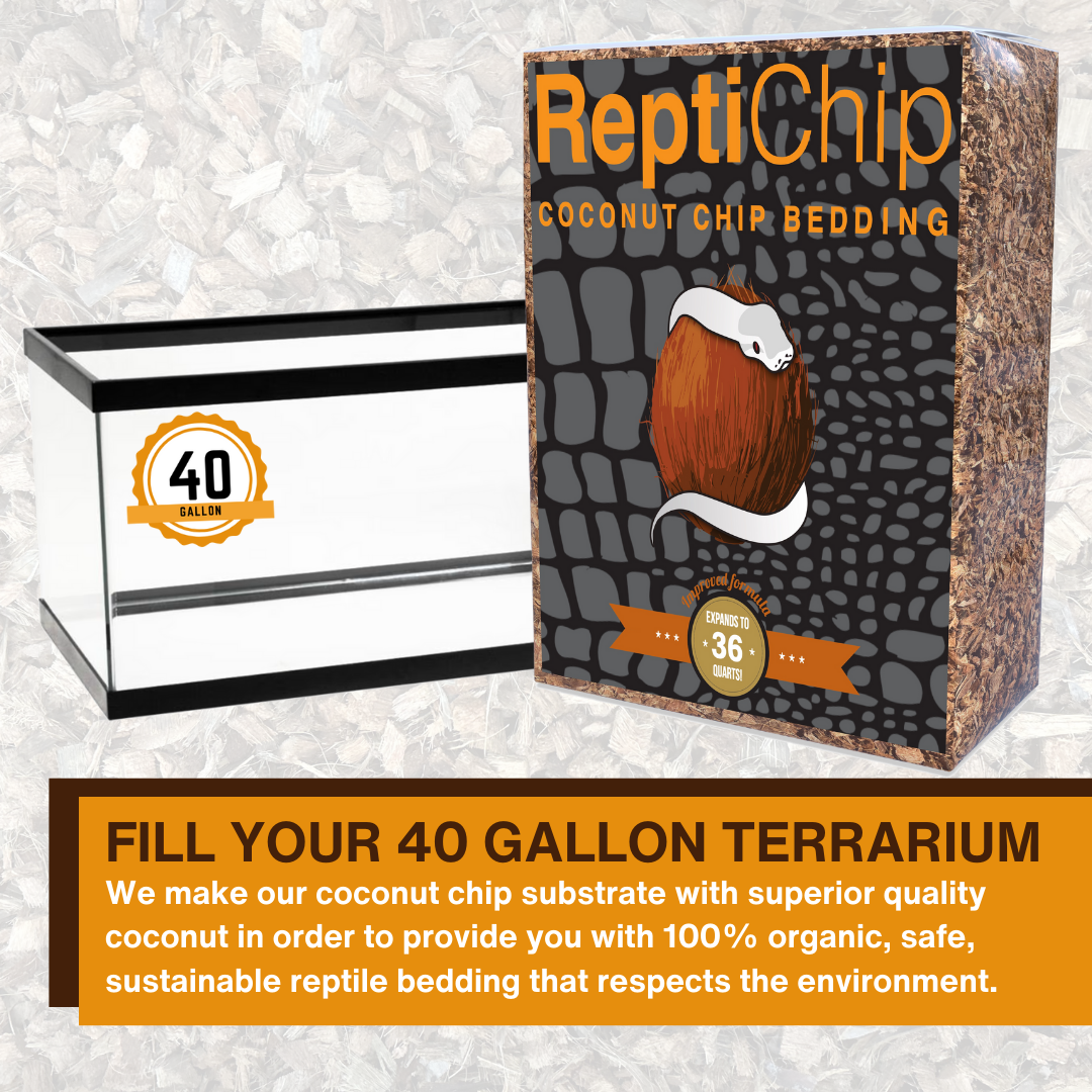 ReptiChip Coarse Coconut Chip Mix; Ready to Use