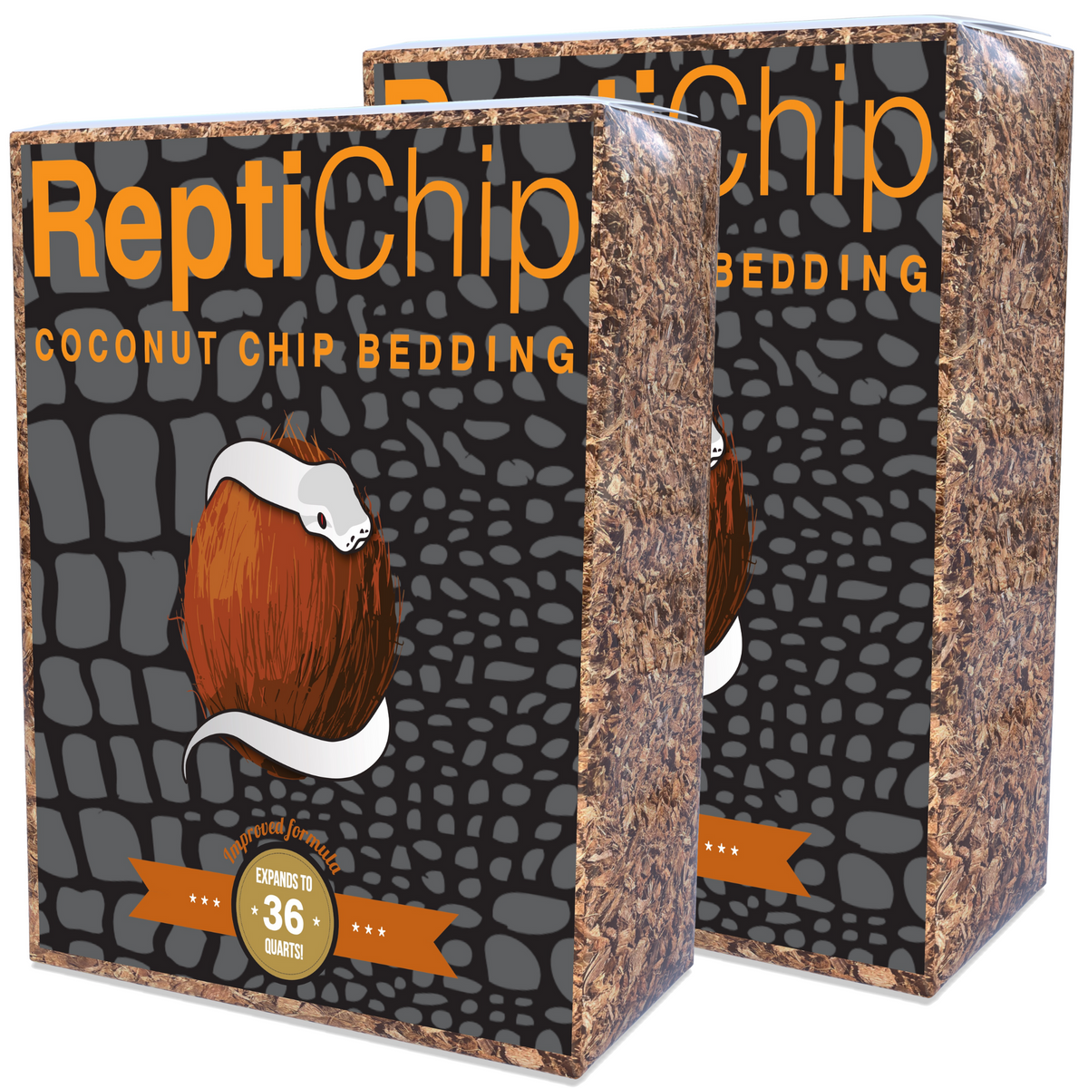 ReptiChip Coarse Coconut Chip Mix; Bagged