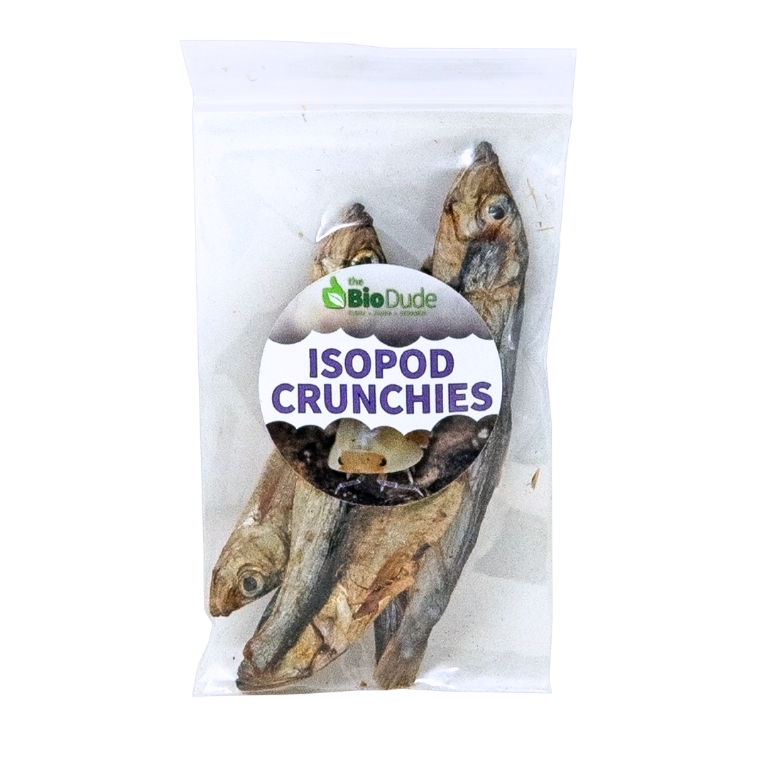 3 Pack Isopod Crunchies Dried Baltic Herring, 5 Count