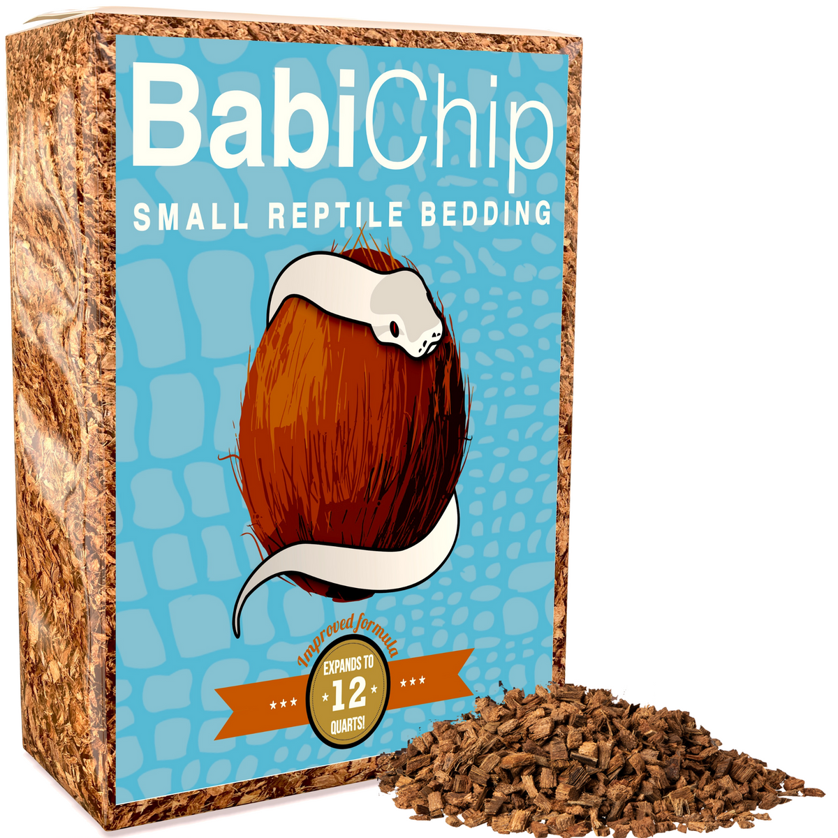 BabiChip Premium Small Sized Coconut Chips; Bagged