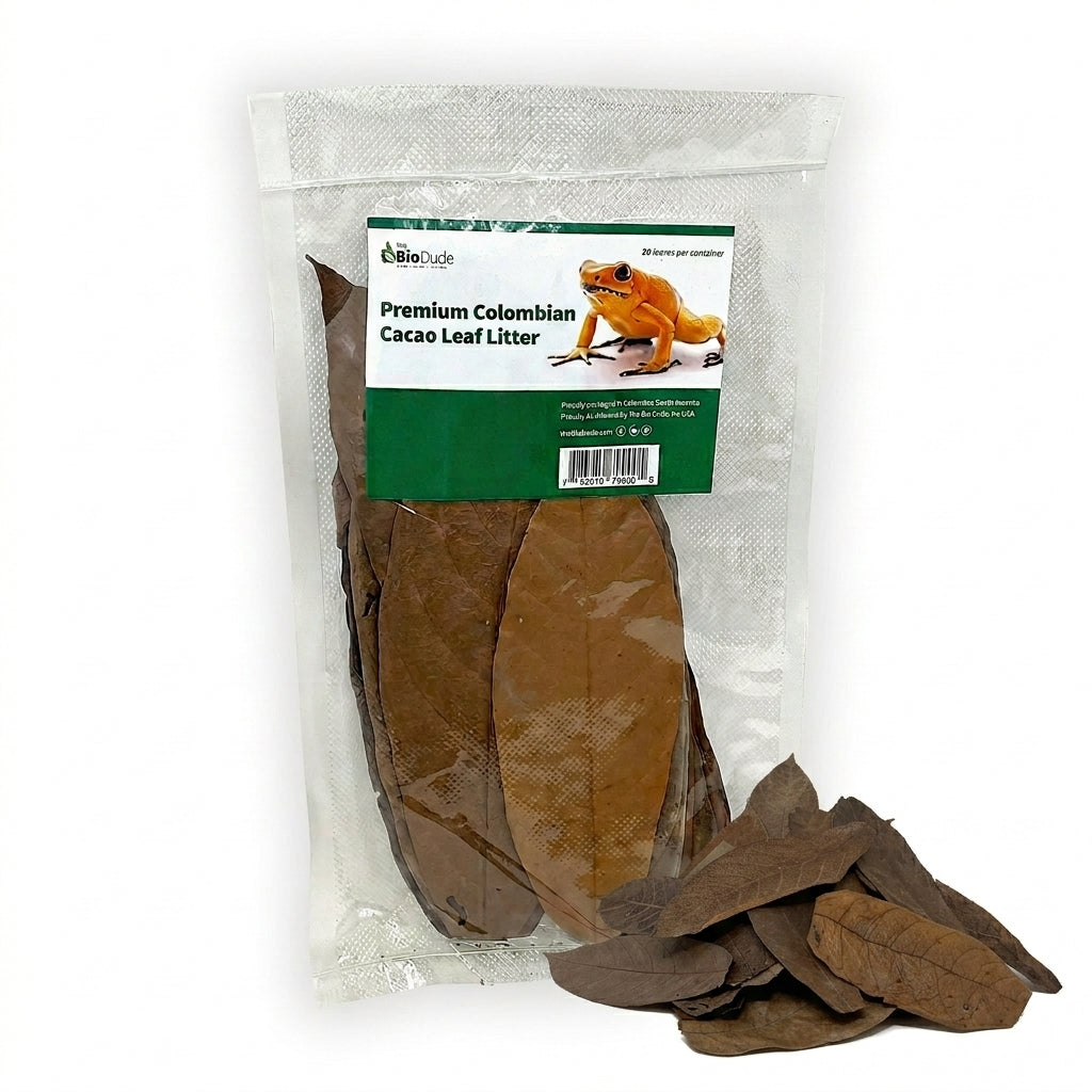 Colombian Leaf Litter - Cacao Leaves, 20 count