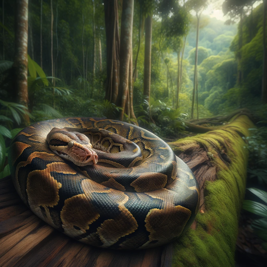 Alternative snake bedding top