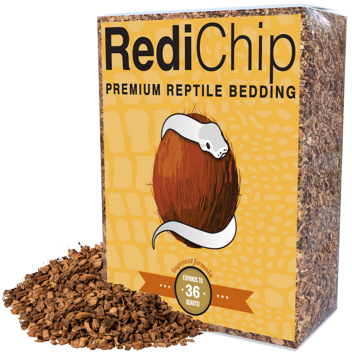 RediChip Premium Medium Sized Coconut Chips; Bagged