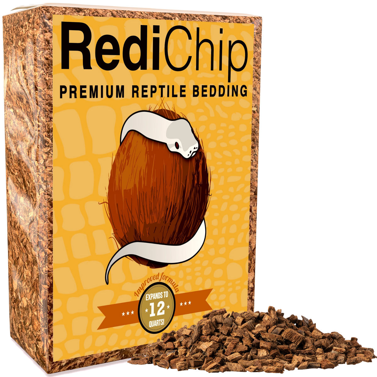 RediChip Premium Medium Sized Coconut Chips; Bagged