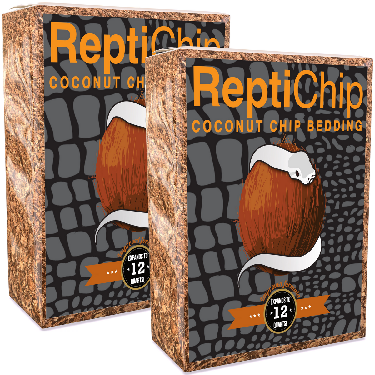 ReptiChip Coarse Coconut Chip Mix; Bagged
