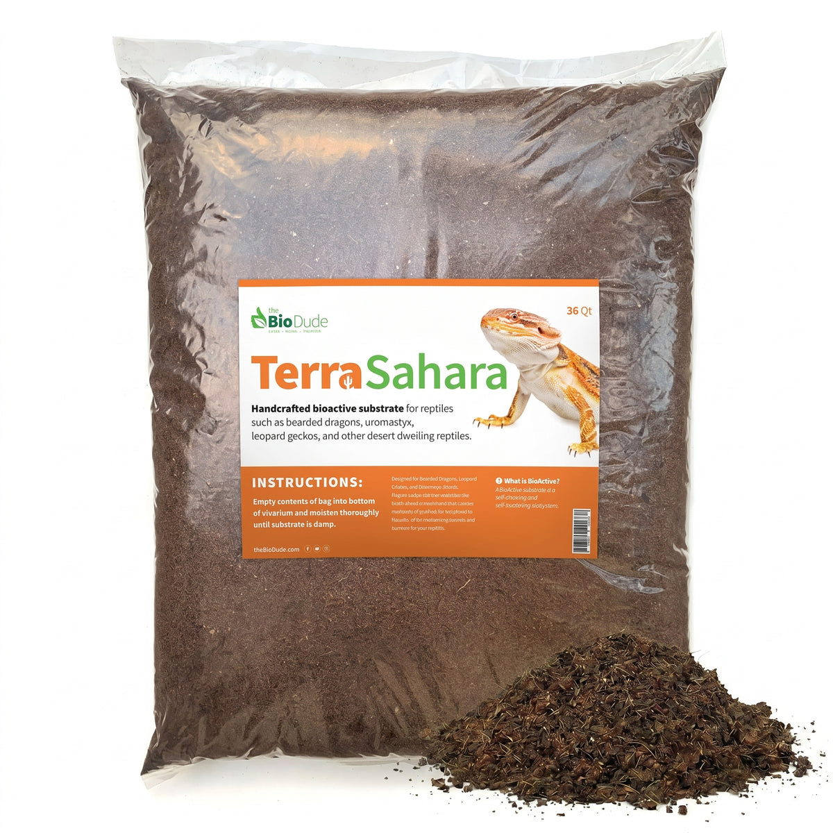 Terra Sahara Bioactive Substrate, 36 Quart