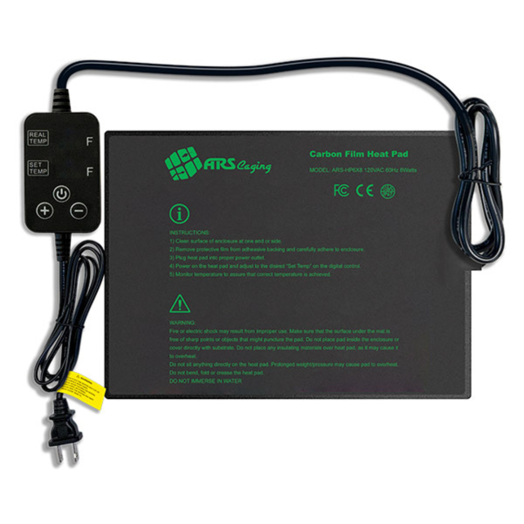 *NEW* Under Tank Carbon Film Heat Mat with Digital Thermostat