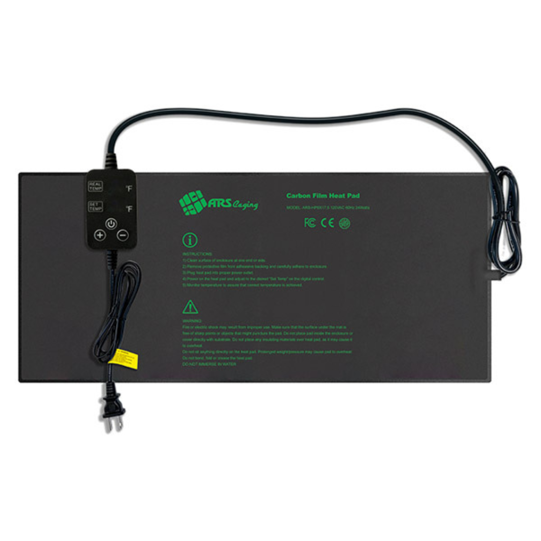 *NEW* Under Tank Carbon Film Heat Mat with Digital Thermostat