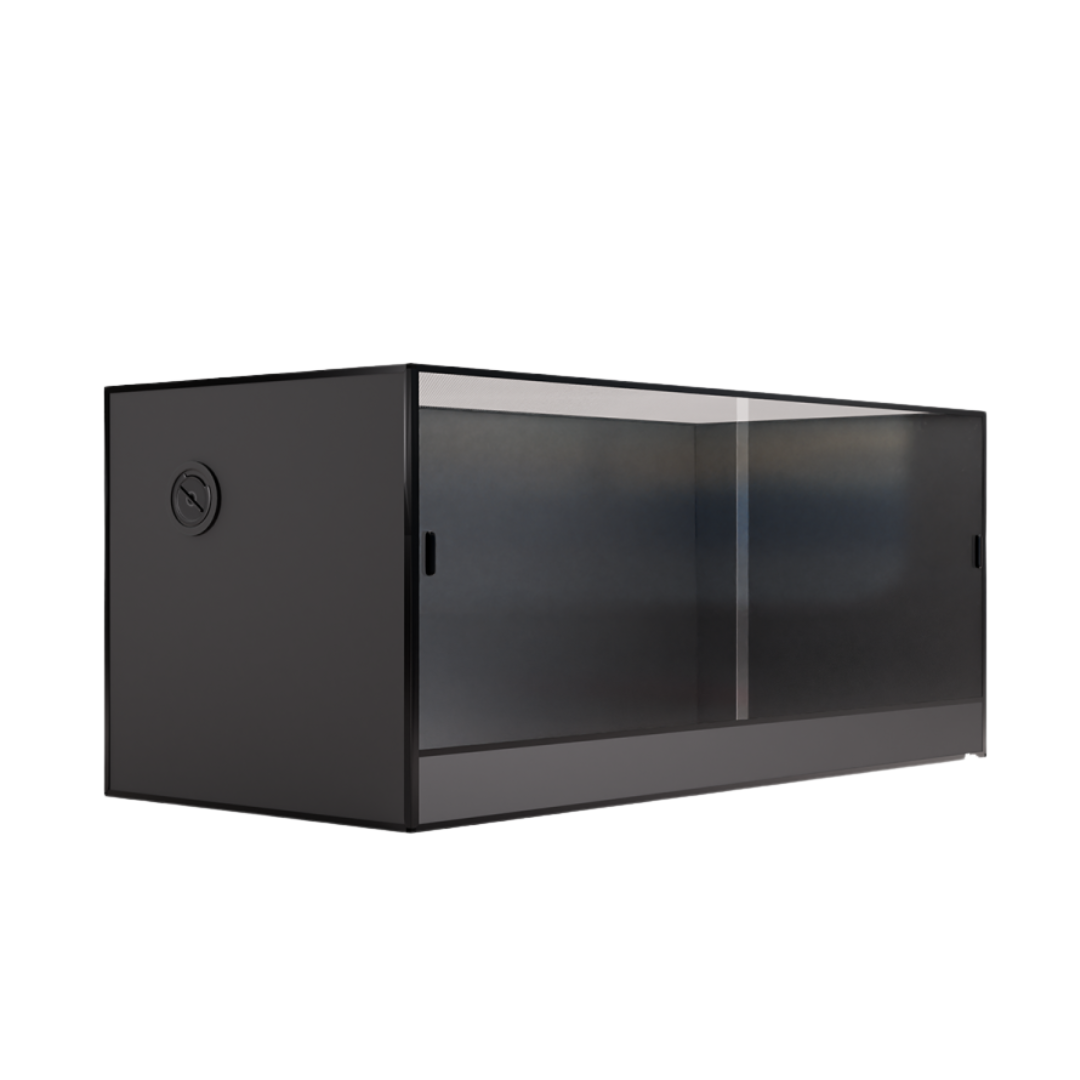 Vivarium, 360° rechthoekige opening voor slakken, 20 x 20 x 30 cm, met Vivarium, 360° rechthoekige opening voor slakken, 20 x 20 x 30 cm, met