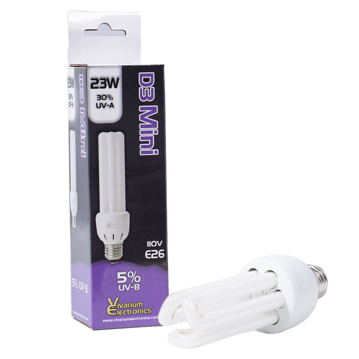 Vivarium Electronics D3 UVB Compact Bulbs