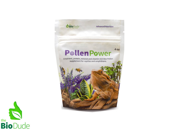 Pollen Power - Premium Bee Pollen Supplement - ReptiChip LLC